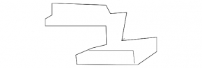 Front bumper air duct, right lower, Porsche Cayenne 19-23