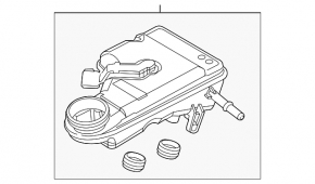 GTZ reservoir Ford Focus mk3 11-17 automatic transmission