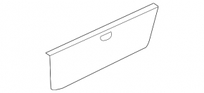 Trunk box lid left Ford Explorer 20-tychki