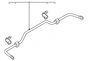 Rear stabilizer Ford Bronco Sport 21-25 under Part time drive