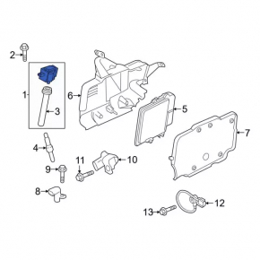 Ignition Coil Ford Escape MK4 23- 1.5T