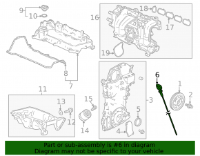 Honda CRV 23-25 HEV Oil Dipstick
