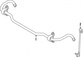 Front right stabilizer link Volkswagen ID.4 21-23