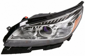 Headlight front left naked Chevrolet Malibu 13-15 halogen