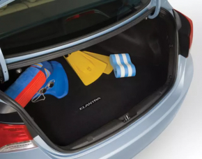 Trunk mat Hyundai Elantra UD 11-16 cloth black