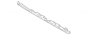 Lexus NX300 NX300h Front Bumper Lower Grille 15-17 Base FPS