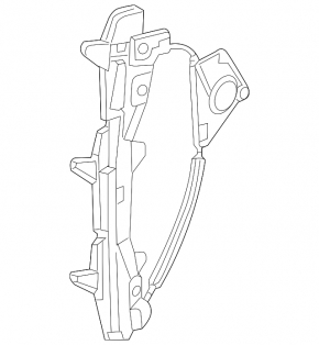 Window lift mechanism rear left VW Jetta 11-18 USA