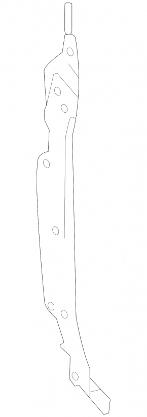Wing seal door-wing left Nissan Sentra 20-24