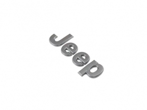 Jeep Cherokee KL 19-21 Hood Emblem Gray