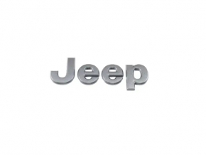 Jeep Cherokee KL 19-21 Hood Emblem Gray