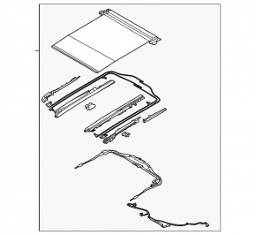 Kia K5 21-24 hatch mechanism