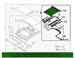 Kia K5 21-24 hatch mechanism