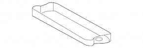 Lexus RX350 20-22 Underhood Fuse Box Cover