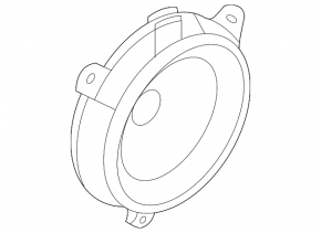 Speaker rear left Subaru Outback 20-23 harman kardon