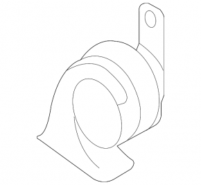 Lexus CT200h 11-17 right horn high