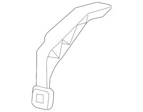 TV bracket lower right Audi Q3 8U 15-18