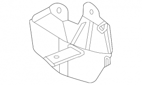 Rear left mudguard for Audi A3 22-26