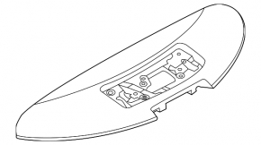 Nissan Leaf 13-17 trunk spoiler without battery