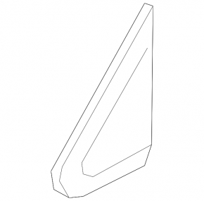 Plug corner wing front left Nissan Murano z52 15-24