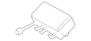 Airbag passenger in the dashboard Subaru XV Crosstrek 13-17