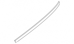 Trunk door molding Mercedes W166 ML/GLE 12-19