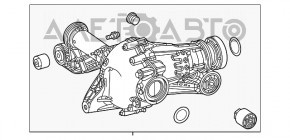 Front gearbox Mercedes W167 GLE 450 20-23 AWD