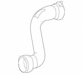 Upper cooling hose Mercedes C-class W205 300 19-21