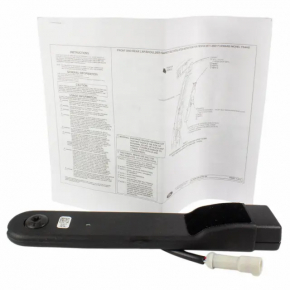 Ford Fiesta 11-19 Driver's Seat Belt Latch Black With Sensor