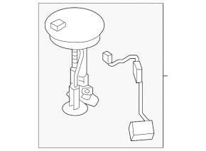 Fuel level sensor Mazda CX-30 20- 2.5 AWD