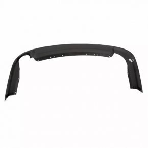 Ford Fusion mk5 13" rear bumper lip - for 1 pipe