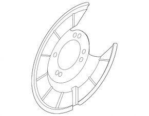 Brake Disc Cover Rear Right Ford Escape MK4 20-24