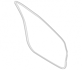 Front Right Door Seal Ford Mustang Mach-E 21-23
