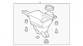 Air filter housing Honda CRV 17-22 1.5