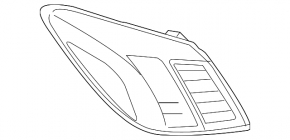 Light outer wing right Nissan Murano z51 09-14 prerest