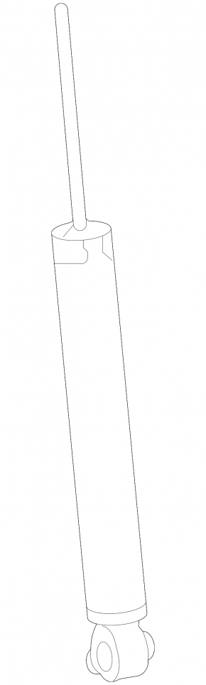Rear right shock absorber Lexus Hs250h 10-12