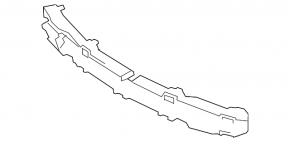BMW X1 E84 13-15 Front Bumper Absorber with M Sport