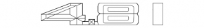 Emblem inscription 4.8i rear BMW X5 E70 08-08