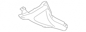 Front left mudguard lower part BMW 5 F10 11-16