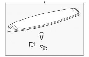 VW Golf 15- Tailgate Spoiler