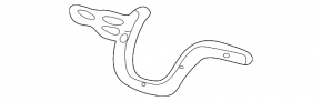 Left trunk lid hinge for Toyota Camry v30 2.4