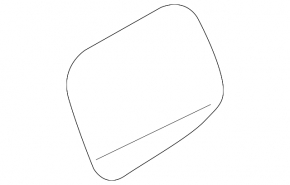 Fuel filler door for the Hyundai Palisade 20-25