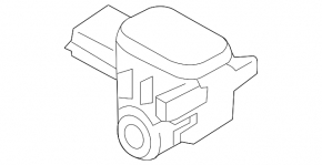 19-20 Nissan Rogue front airbag sensor on TV
