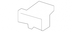 Right front bumper bracket for Porsche Cayenne 19-26