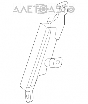 Mercedes CLA 14-19 rear left seat airbag