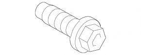 Wheel bolt d19 M14x1.5 Porsche Panamera 10-16 black