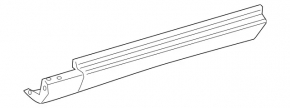 Right threshold Mercedes W164 ML