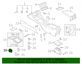VW Jetta 23-26 mode control buttons