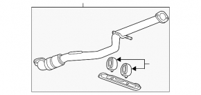 Chevrolet Malibu 16- 1.5T intake pipe