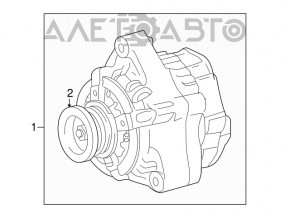 Toyota Sequoia Tundra 08-16 Generator