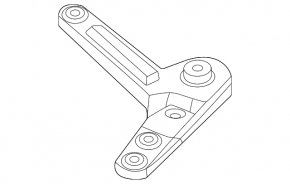 Rear subframe burdock front right BMW X7 G07 19-